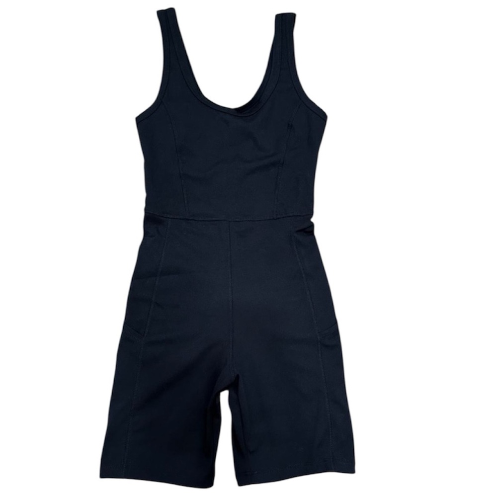 No Boundaries Black Sports Romper Bodysuit Women’s XS